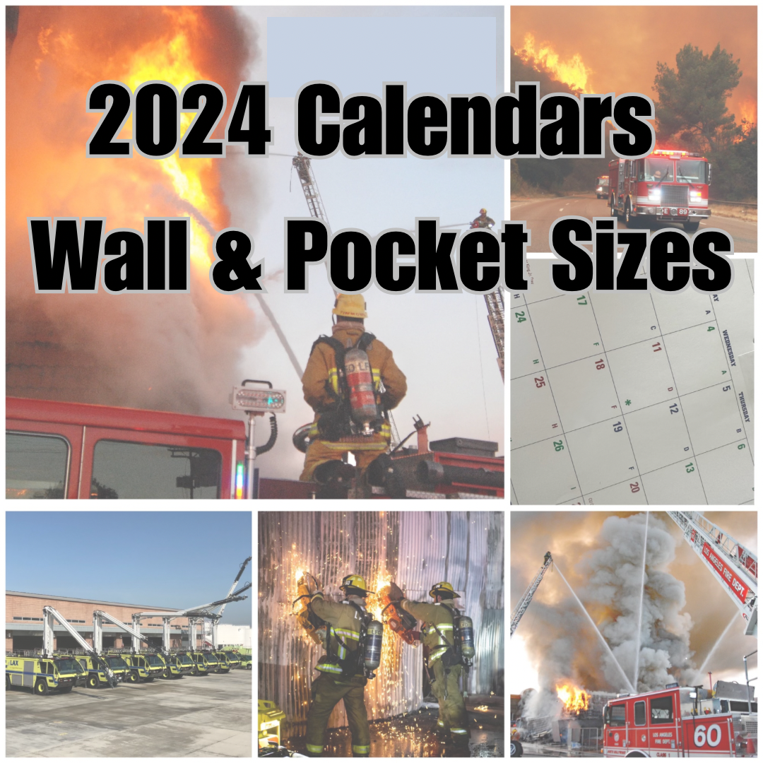 Fire Department Calendars Firefighter Crafted
