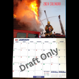 Fire Department Wall Calendar