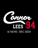 Connor Lees Window Sticker