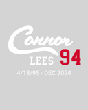 Connor Lees Window Sticker