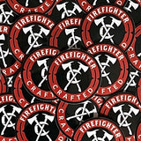 3” Firefighter Crafted Stickers