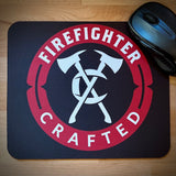 Firefighter Crafted Mouse Pad