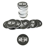 The Williams Key Shredded Sticker Pack (9 stickers)