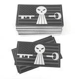 The Williams Key Shredded Sticker Pack (9 stickers)