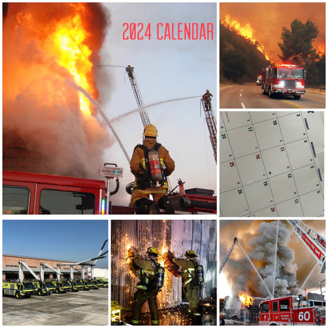Fire Department Wall Calendar