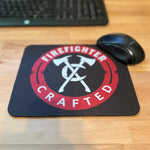 Firefighter Crafted Mouse Pad